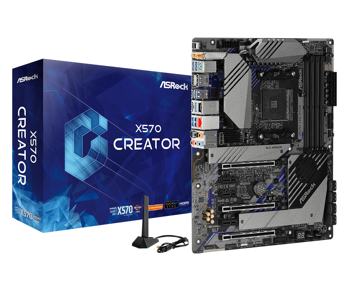 Материнская плата asrock x570 creator обзор